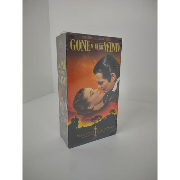 Vintage Gone With the Wind 2-Tape VHS Box Set FACTORY Sealed 1999 MGM - Picture 1 of 7